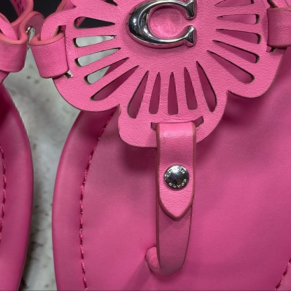 COACH JULIA SANDALS In color Petunia Pink (nib) women’s 10 - Picture 9 of 11